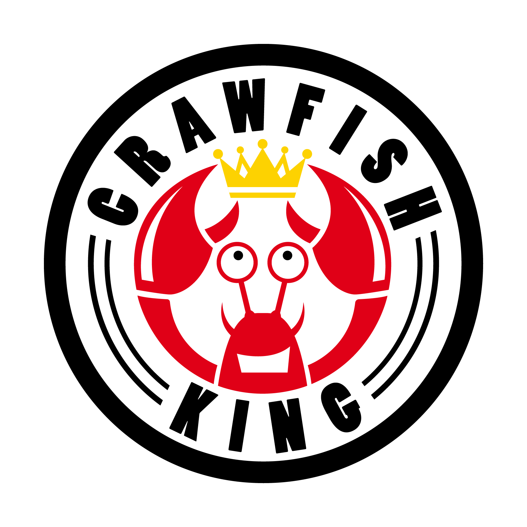 Crawfishking Logo Circle Ck Logo