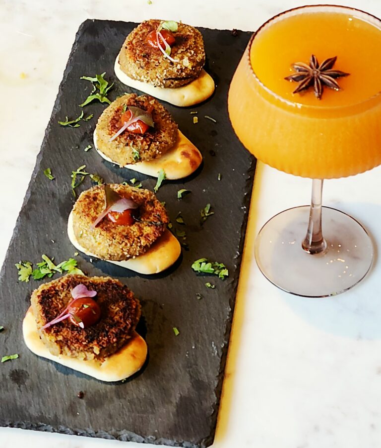 At Bindaas, traditional Indian flavors meet modern twists. Photo courtesy of Bindaas Restaurant & Sports Bar.