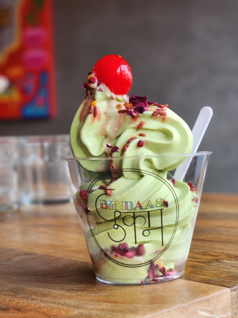 Enjoy something savory and something sweet with Bindaas's two-course SRW menu. Photo courtesy of Bindaas Restaurant & Sports Bar.