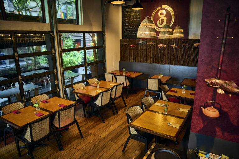 Interior of 8 at Ping Yang. Photo courtesy of 8 at Ping Yang.