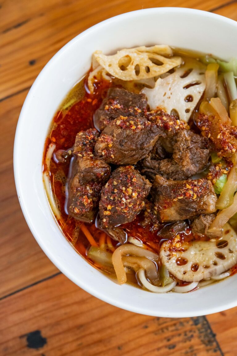 NoodleBar House Egg Noodles. Photo by Nate Watters