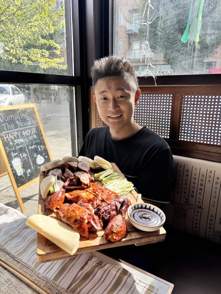 Sen, owner of Dumpling the Noodle and Cheers! Hong Kong.