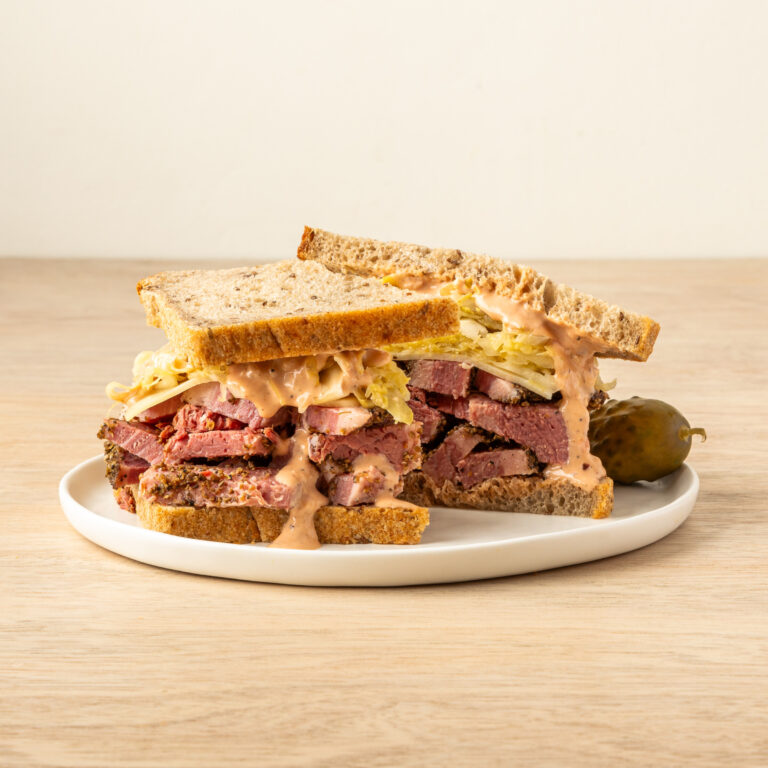 Zylberschtein Reuben Sandwich. Photo by Rachel Grunig.