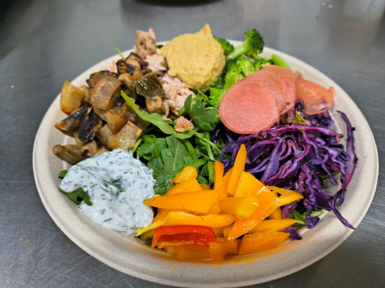 Askatu Bakery will be donating 20% of all Seattle Restaurant Week Mezze Bowl sales to Good Food Kitchens. Photo courtesy of Askatu Bakery.