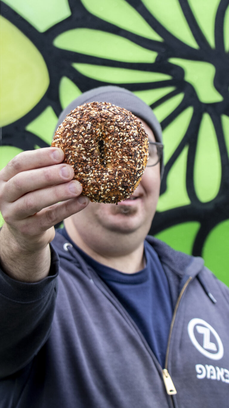 Zylberschtein's sources locally when possible from Cairnspring Mills, Fairhaven Mill, Small's Family Farm, and many other local farms. Photo by Josh Grunig.