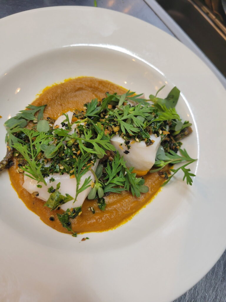 Enjoy NW Sablefish when visiting Pidgin Cooperative at Fishermen's Terminal this Seattle Restaurant Week. Photo by Erica Reich.