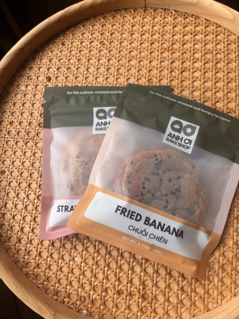 Anh Ơi Bake Shop is a Vietnamese American bakery in Seattle’s Chinatown–International District, serving nostalgic cookies inspired by the flavors we grew up with. Photo by Jaxon Price.